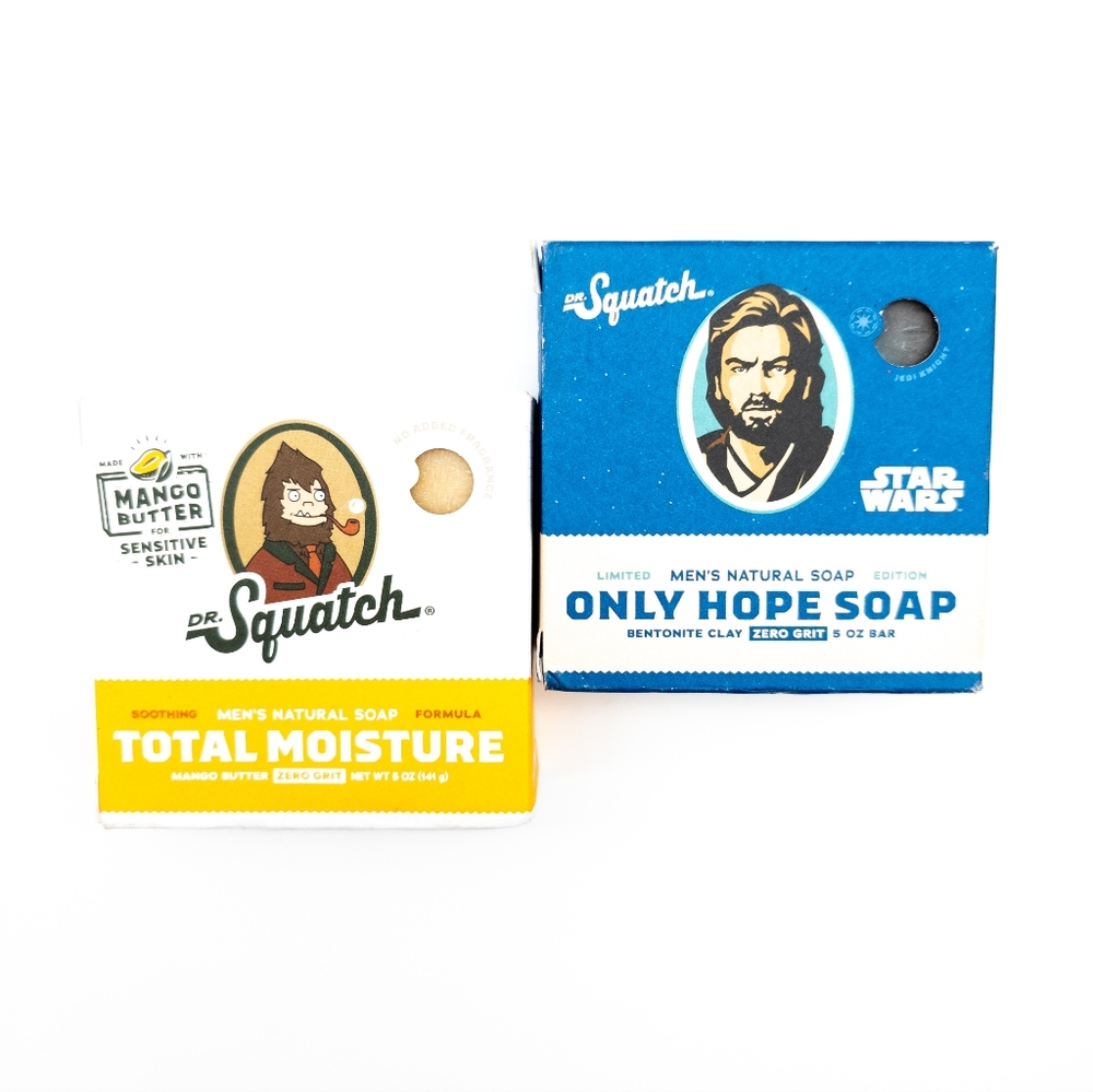 Dr. Squatch Men's Natural Soap - Set Of Two